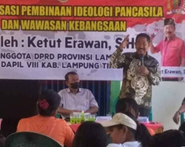 Sosialisasi PIP-WK, Ketut Erawan: Pancasila Adalah Dasar Negara