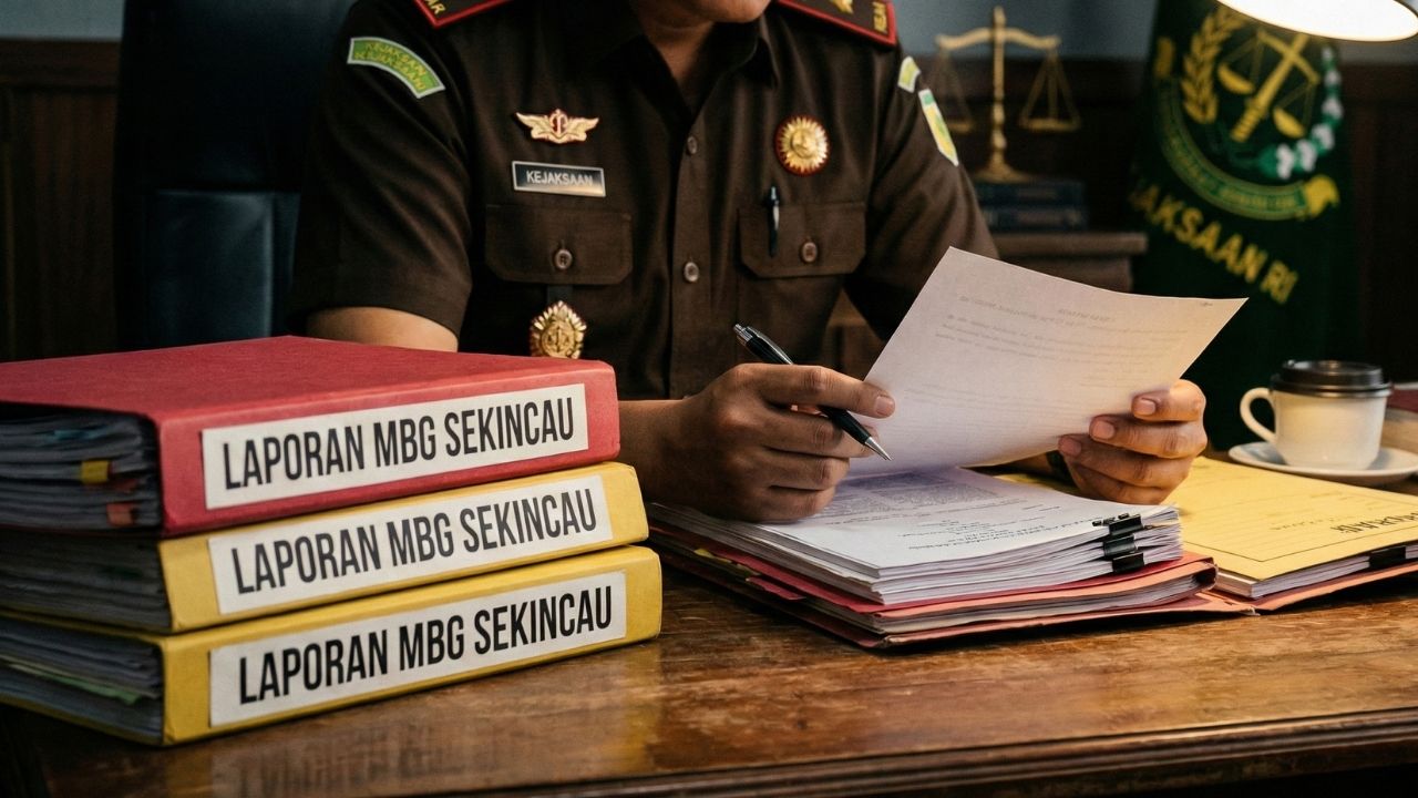 Kejari Lampung Barat Tindaklanjuti Dugaan Masalah Menu MBG di Sekincau