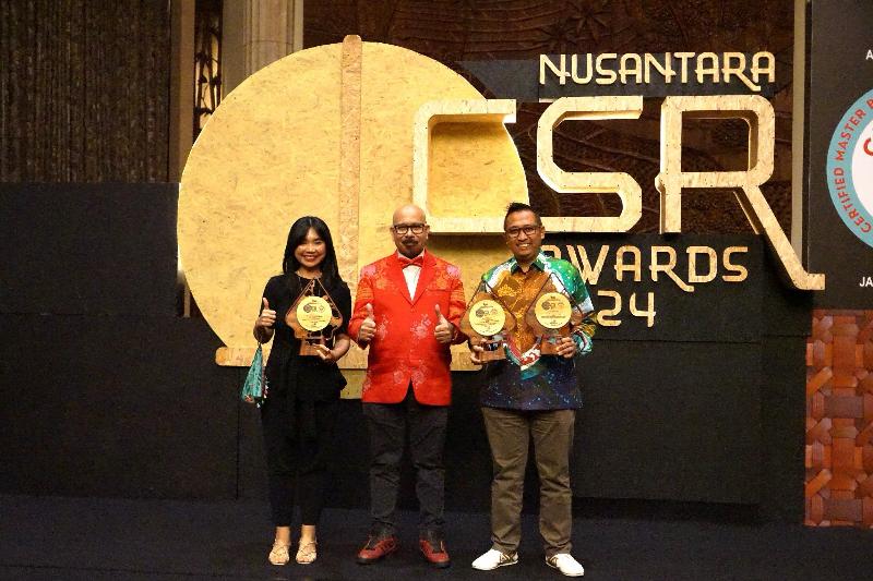 PLN UID Lampung Sukses Sabet 3 Penghargaan dalam Ajang La Tofi Nusantara CSR Awards 2024