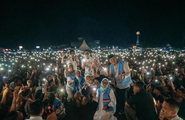 RMD-Jihan Hadiri Shalawat Kebangsaan Bersama Gus Miftah di Lampung Timur