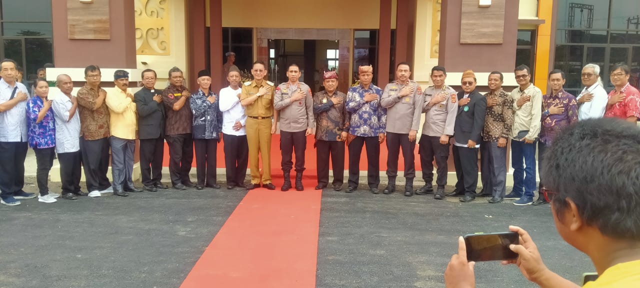 Ketua DPRD Suherman Hadiri Peresmian Gedung Baru Polres Pringsewu