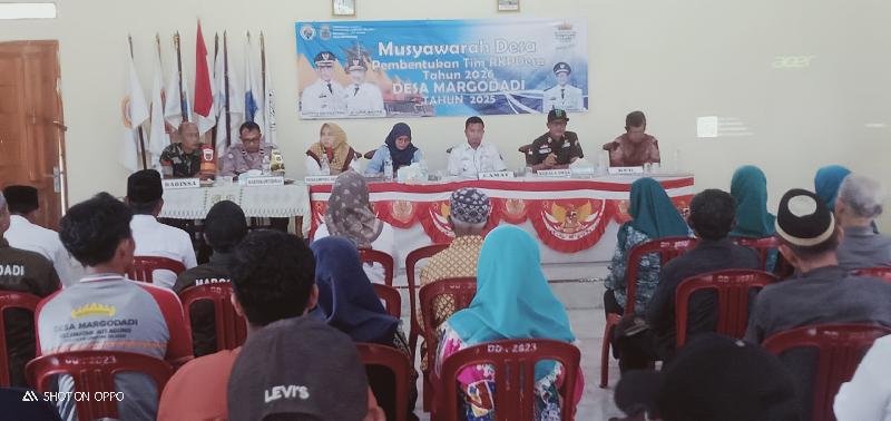 Desa Margodadi Gelar Musdes Rkpdes Tahun 2026