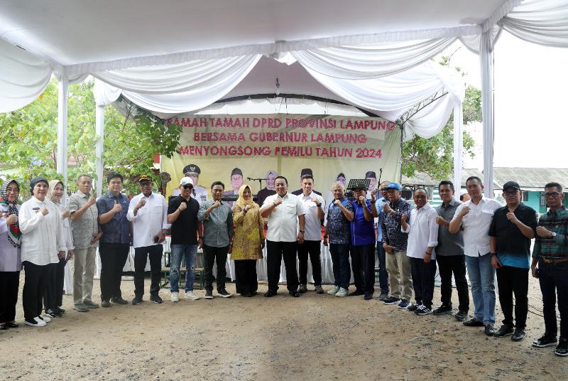 Gubernur Arinal Hadiri Ramah Tamah Bersama DPRD Lampung