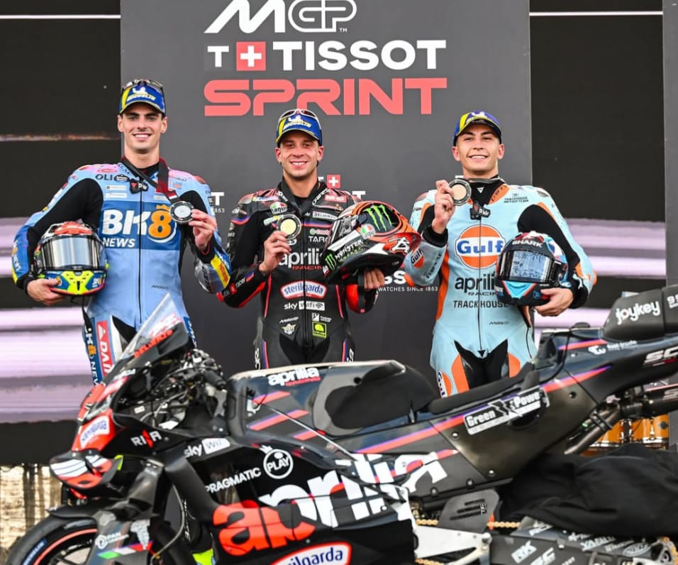 Hasil Sprint Race MotoGP Mandalika: Marco Bezzecchi Sukses Jadi yang Tercepat