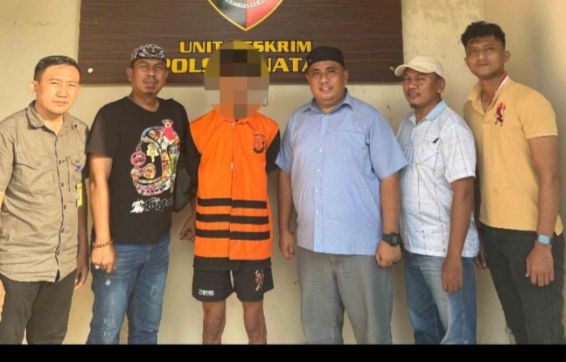 Tidak Butuh Waktu Lama Polsek Natar Berhasil Bekuk Pelaku Pencuri Curat di Desa Hajimena 