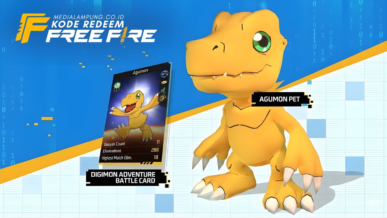 Koleksi 60 Kode Redeem FF Digimon Terbaru 25 November 2025, Klaim Cepat!