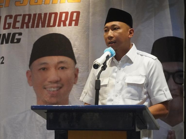 Soal Isu Prabowo King Maker Capres 2024, Rahmat Mirzani : Gerindra Lampung Tetap Solid Usung Prabowo Capres