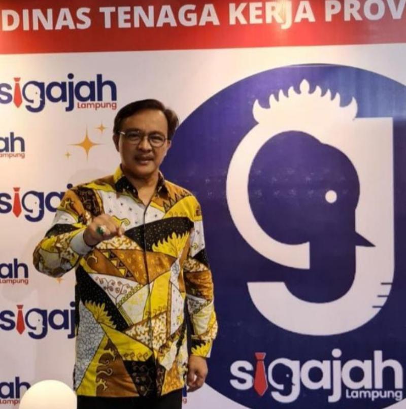 Pemprov Lampung Gelar Job Fair, hingga Kini Tercatat 360 Pencari Kerja Telah Mendaftar di Aplikasi Sigajah