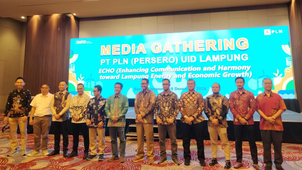 Gelar Media Gathering, PLN UID Lampung Pastikan Pastikan Pasokan Listrik Aman Saat Nataru