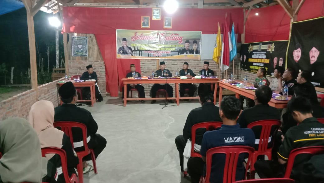 Ketua Perwapus PSHT Provinsi Lampung Kunjungi Padepokan PSHT Cabang Pesbar NIC 232 Pusat Madiun   