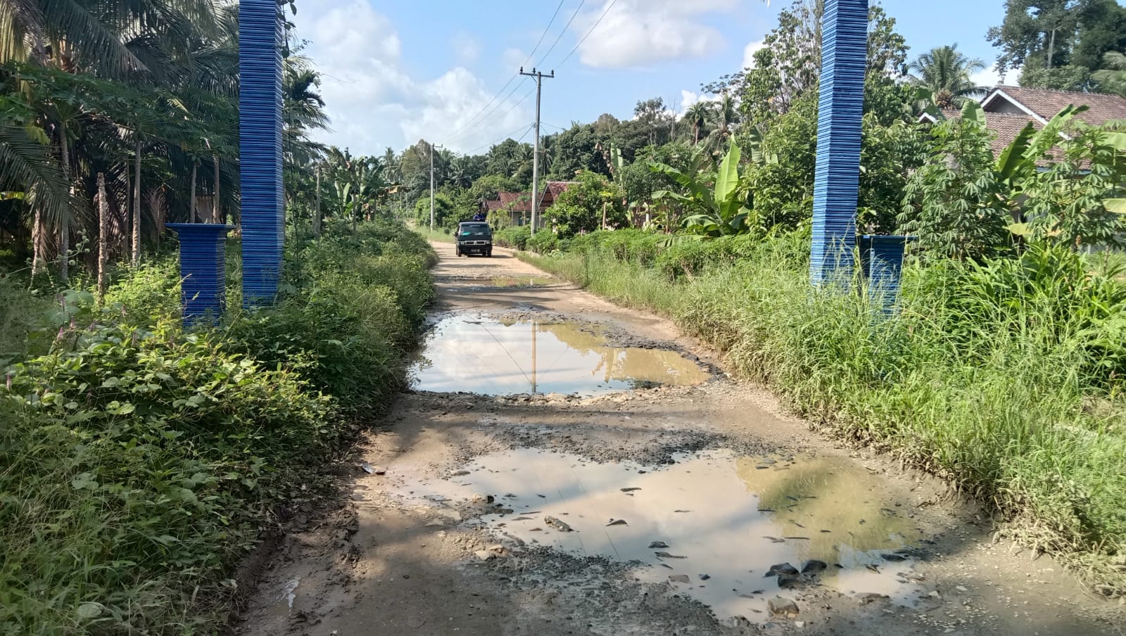 Soal Jalan Rusak Sukanegeri, Masuk Perencanaan Tahun Ini Akan Dibangun 2023