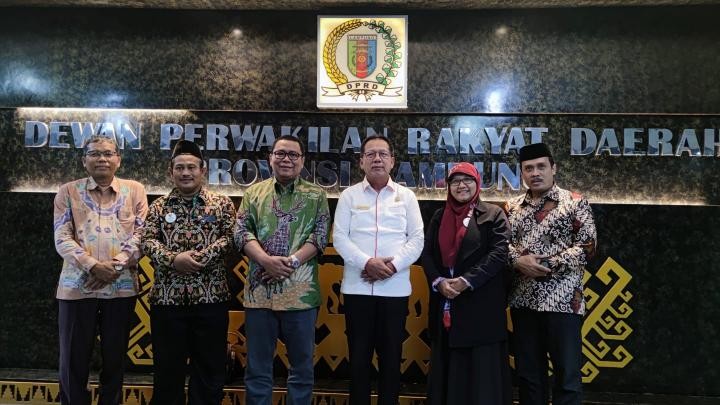 Ketua DPRD Lampung Terima Kunjungan Baznas