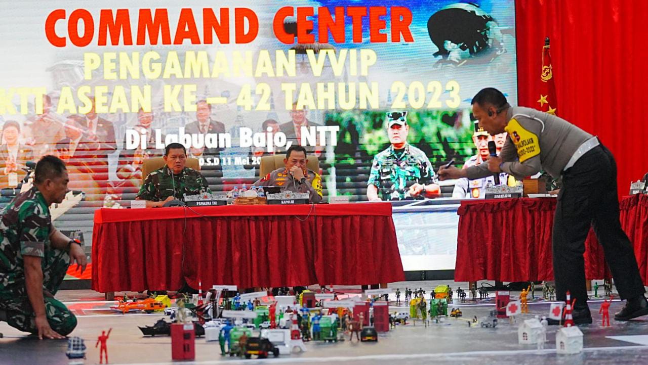 Sinergitas TNI-Polri Kunci Sukses Keamanan KTT ASEAN