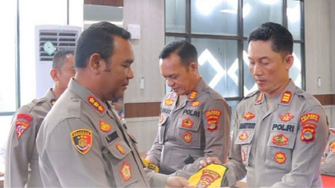 Polresta Bandar Lampung Gelar Lat Pra Ops Lilin Krakatau 2025