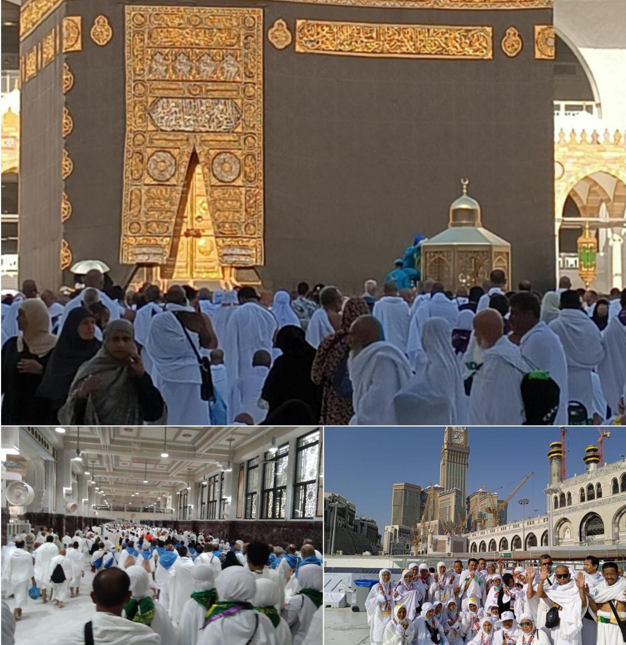 Alhamdulillah, Jemaah Calon Haji Asal Lampung Barat Selesaikan Umrah Wajib