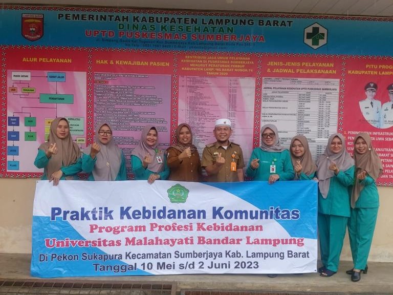 Sukapura Jadi Lokasi Praktik Kebidanan Komunitas PPK Universitas Malahayati