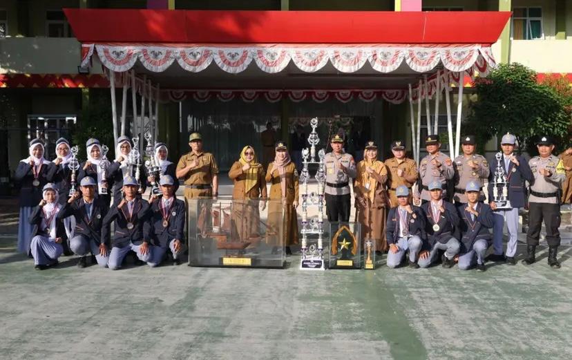 Polda Lampung Ajak Pelajar SMAN 5 Bandar Lampung Tumbuhkan Toleransi dan Kedisiplinan