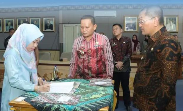 Pemkab Lampung Utara Teken Kerjasama Adminduk Terintegrasi dan Pemanfaatan NIK