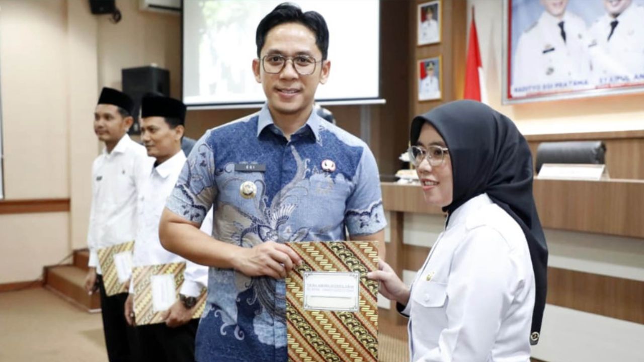 215 PPPK Teknis Khusus Kemensos Resmi Terima SK di Lampung Selatan