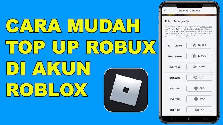 Mau Beli Avatar Keren di Roblox? Ini Cara Top Up Robux yang Aman dan Murah