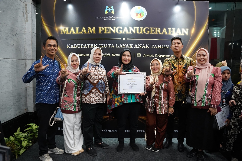 Kado Hari Anak Nasional, Bandar Lampung Kembali Raih Predikat Kota Layak Anak