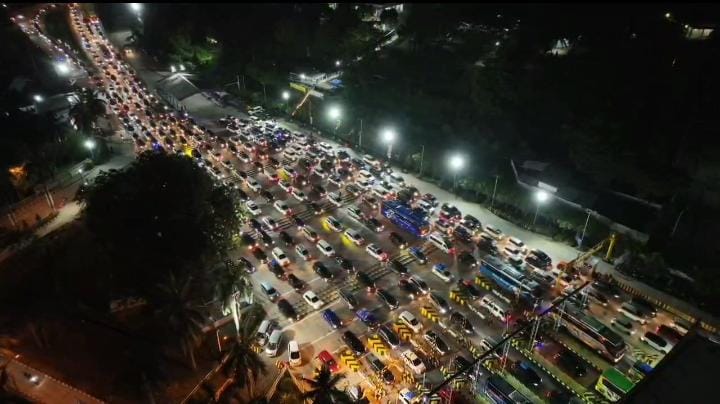 127.853 Pemudik Tinggalkan Sumatera Lewat Bakauheni Saat Puncak Arus Balik Lebaran 2025