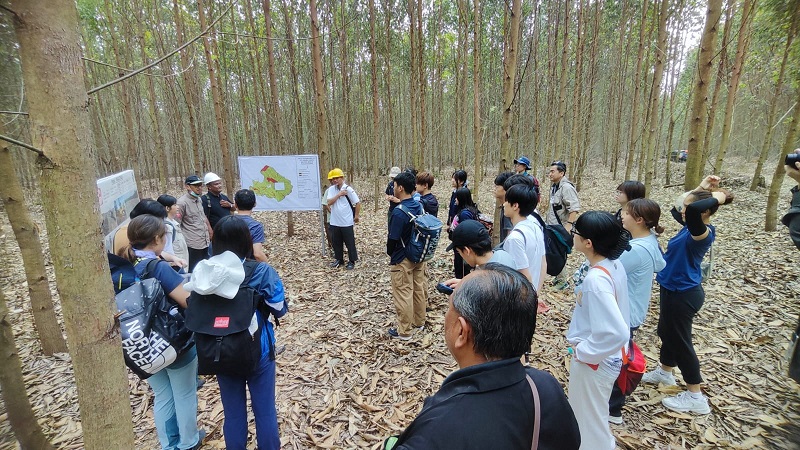 Puluhan Pelajar Jepang Belajar Industri Kertas di APP Sinar Mas Riau