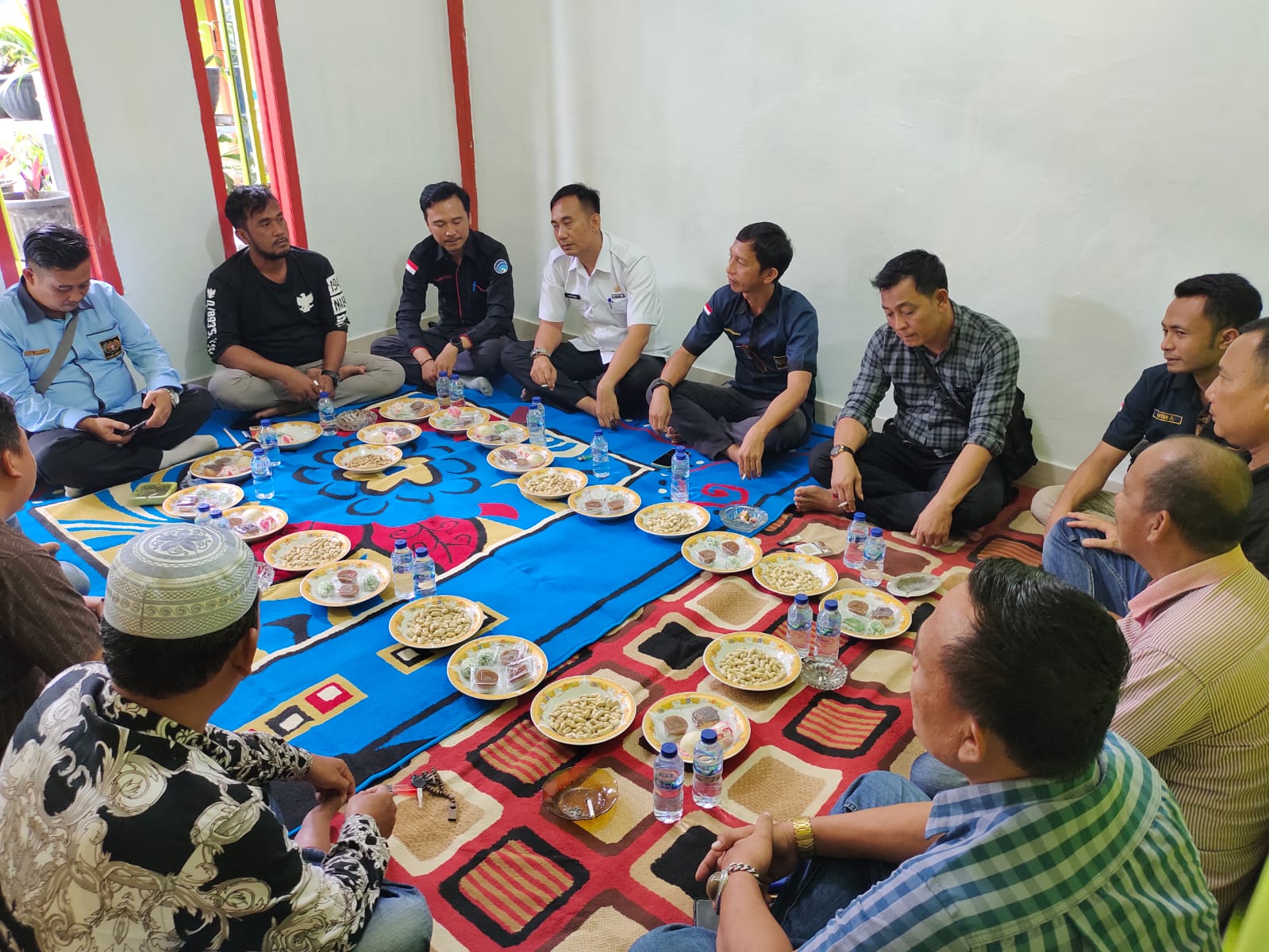 Jalin Silaturahmi, Diskominfotik Kunjungi Kantor PWI Pesbar