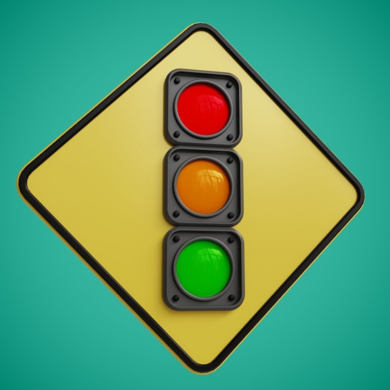 Tidak Ada Traffic Light Baru, Dishub Bandar Lampung Pasang Warning Light di Titik Rawan