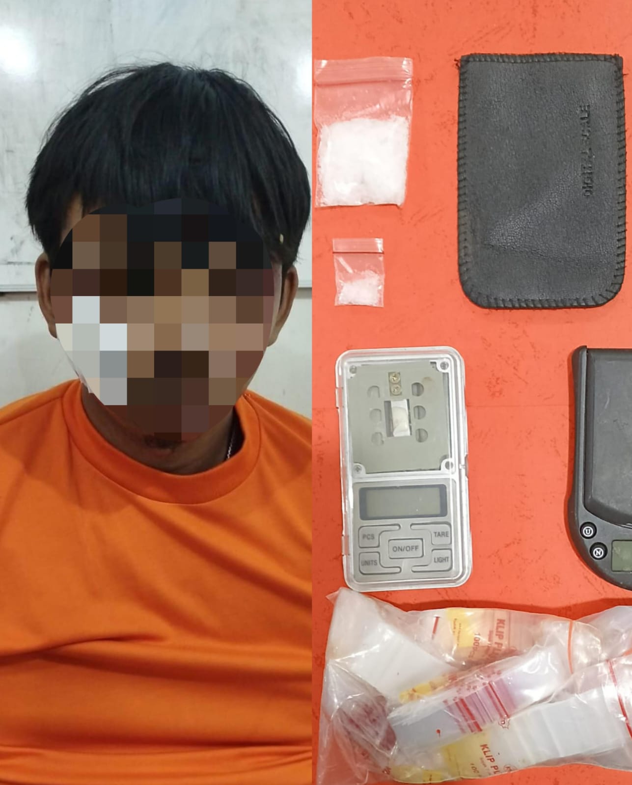 Edarkan Sabu, Pemuda Pengangguran di Kotabumi Diringkus Polisi