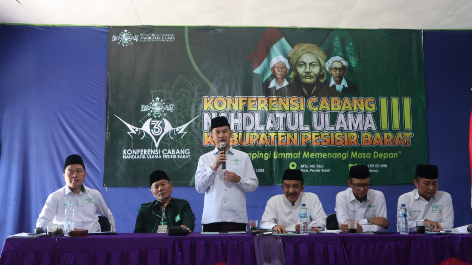 Aklamasi Ahmad Khotob Pimpin PCNU Pesisir Barat