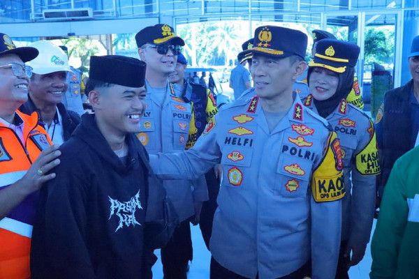 Kapolda Lampung Cek Langsung Kesiapan Pengamanan Natal dan Tahun Baru di Bakauheni