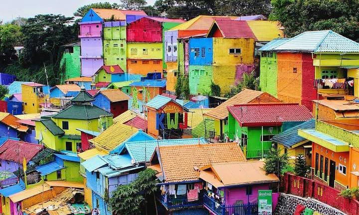 Kampung Warna-Warni Jodipan, Wajah Kreatif Kota Malang yang Menjadi Magnet Wisata