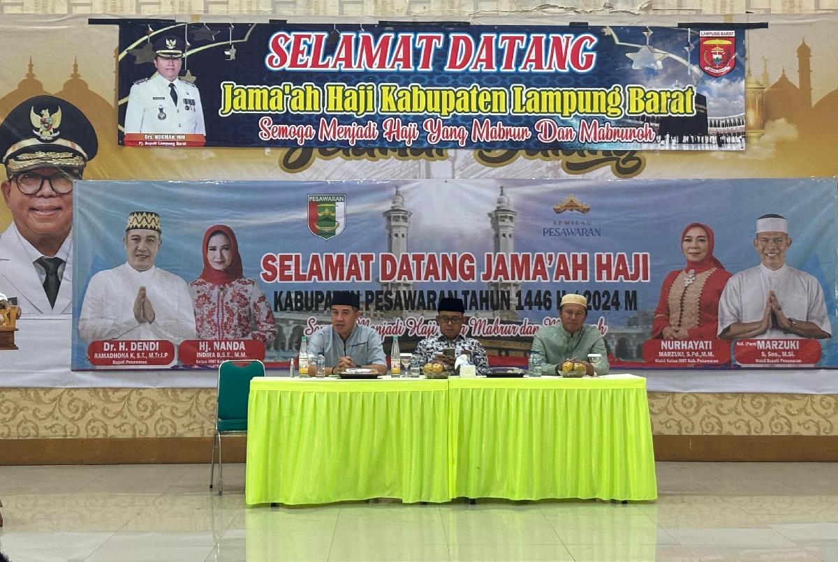 Sambut Kepulangan Jemaah Haji, Nukman : Semoga Menjadi Haji Mabrur dan Mabruroh