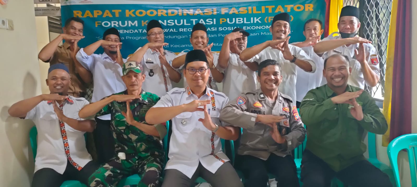 Bambang Pimpin Rakor FKP Regsosek Songsong Sensus Pertanian Air Hitam