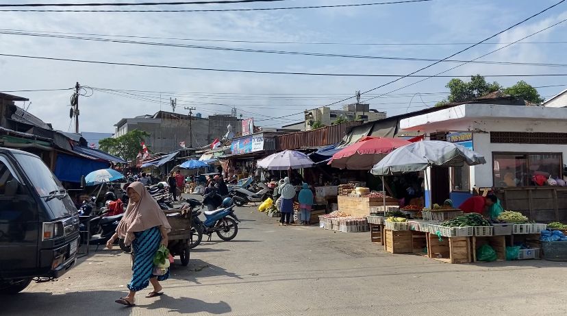 Pasar Pasir Gintung Masih Sepi Pembeli, Disdag Bandar Lampung Minta Pedagang Bersabar