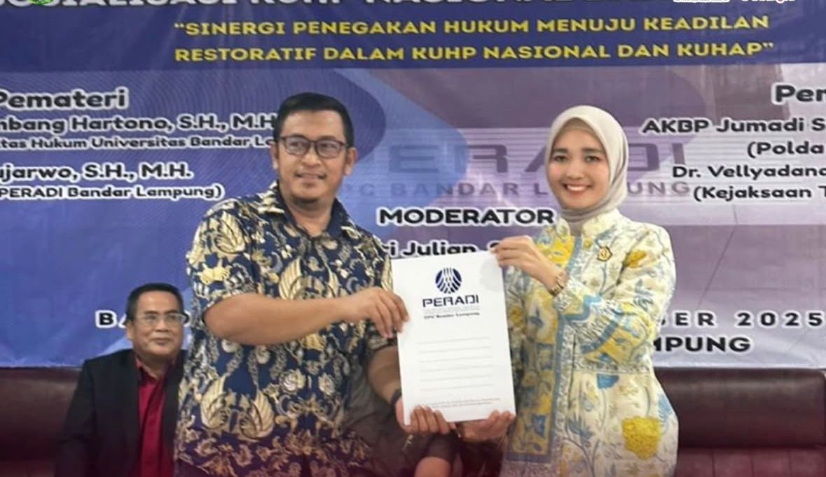 Kejati Lampung Sosialisasikan KUHP Baru dan KUHAP, Tekankan Keadilan Restoratif