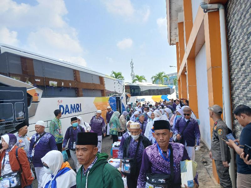 7.276 Jemaah Asal Lampung Berhasil Menunaikan Ibadah Haji 2024, Delapan Meninggal Dunia