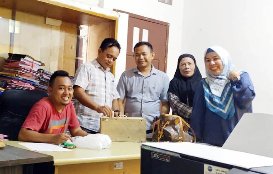 Dukung Program Geserbu, Wartawan Lampung Selatan Bantu Sisihkan Uang