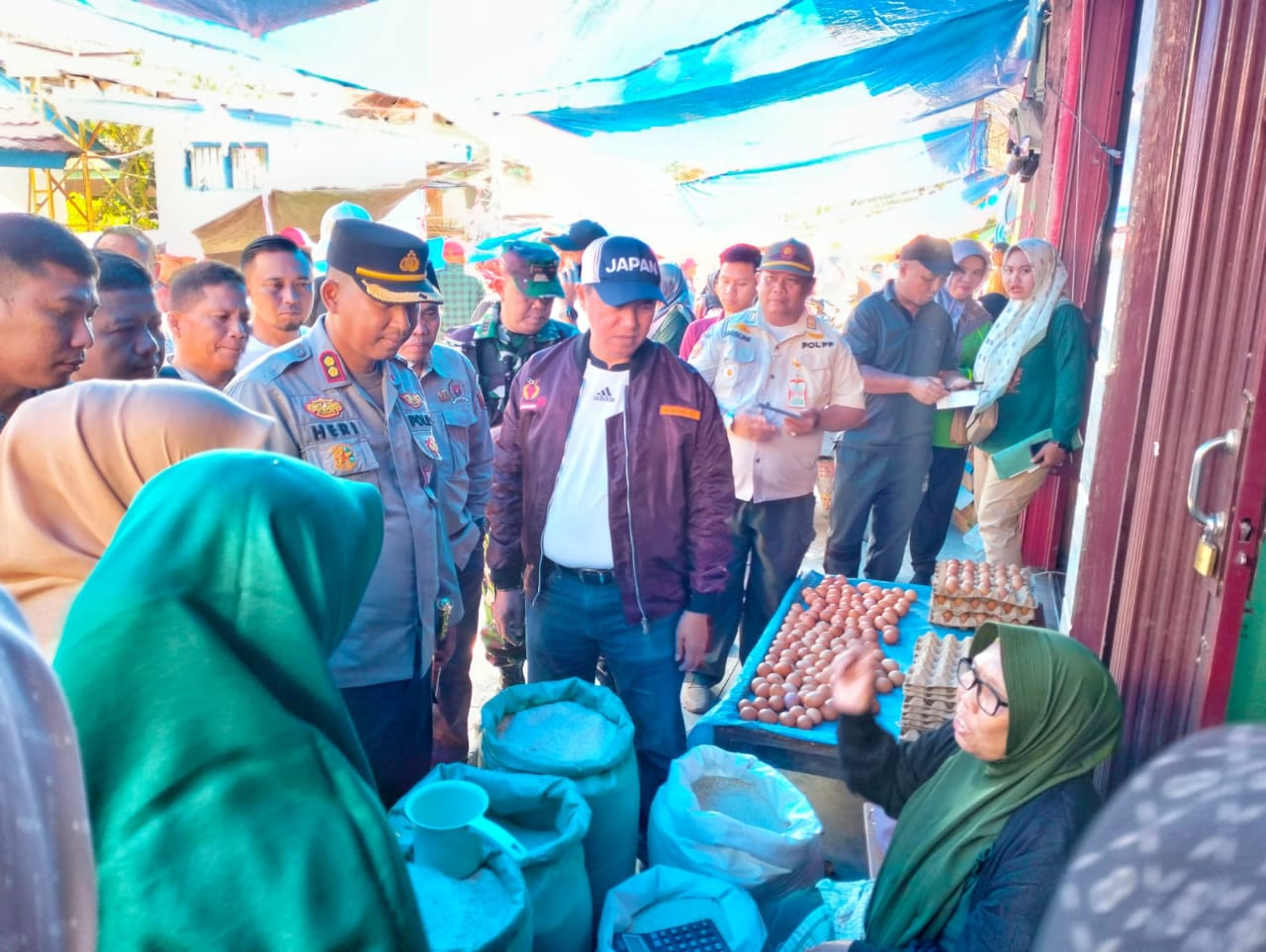 Forkopimda Lampung Barat Cek Ketersediaan dan Harga Beras 