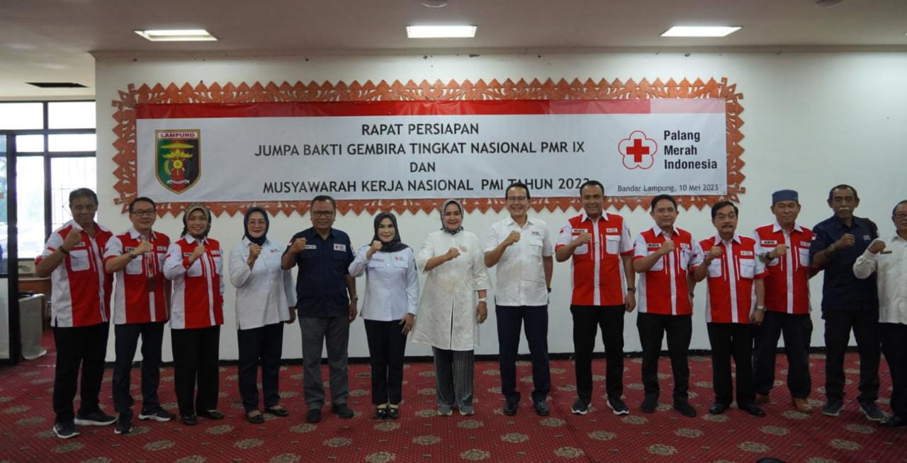 Lampung Terpilih Jadi Tuan Rumah Penyelenggaraan Mukernas PMI dan Jumbara Nasional 