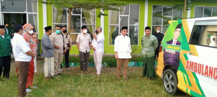 Gerindra Beri Bantuan Ambulance untuk LAZISNU Pringsewu