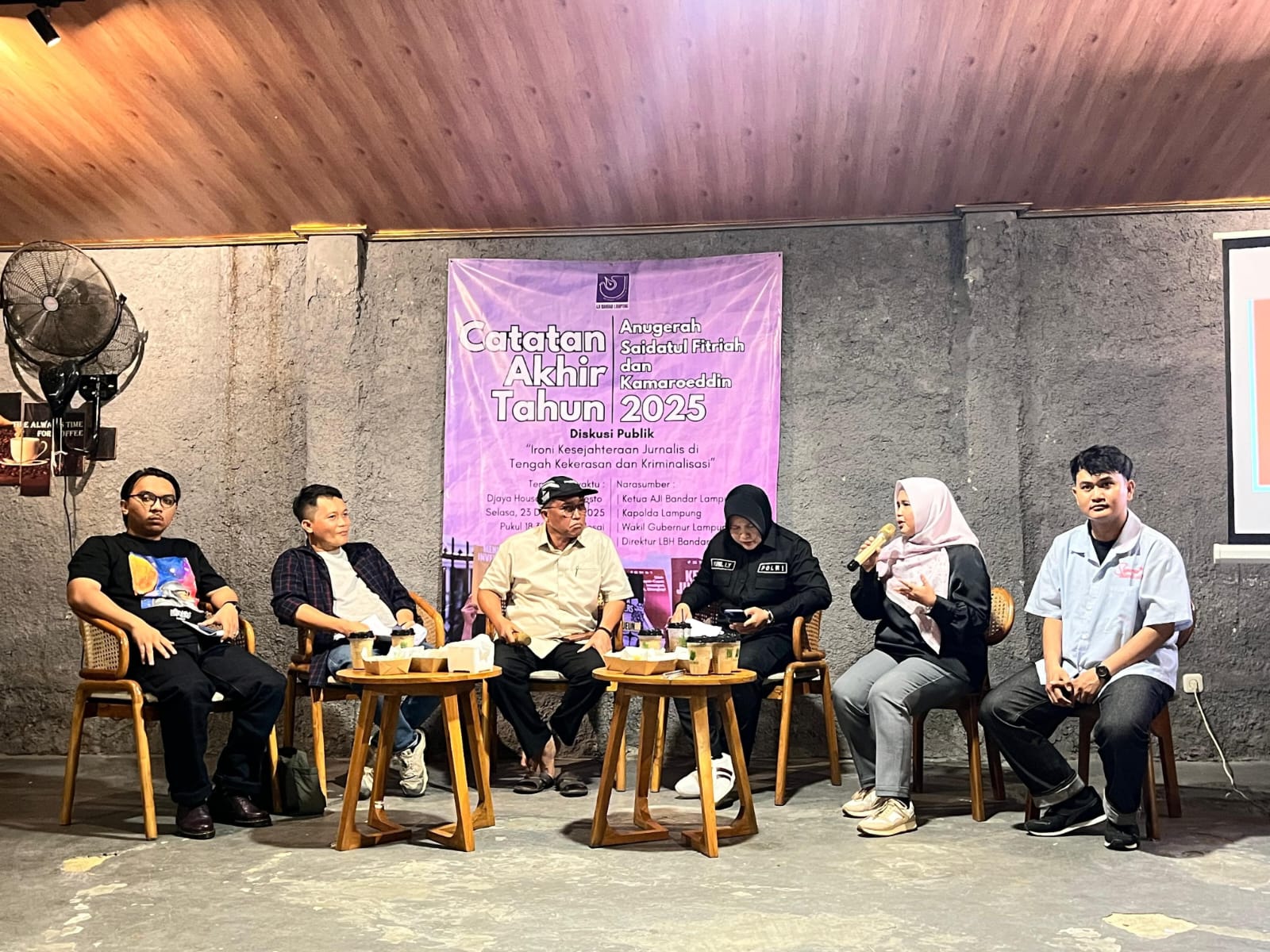 Catatan Akhir Tahun AJI: Jurnalis Lampung Masih Rentan dan Tertekan