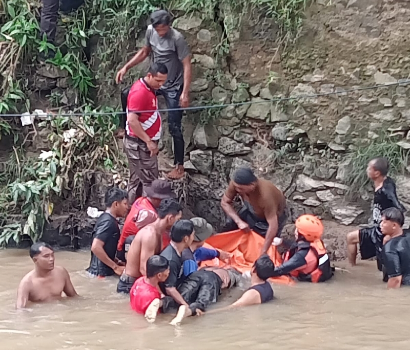 Korban Tenggelam di Sungai Sidodadi Asri akhirnya Ditemukan 