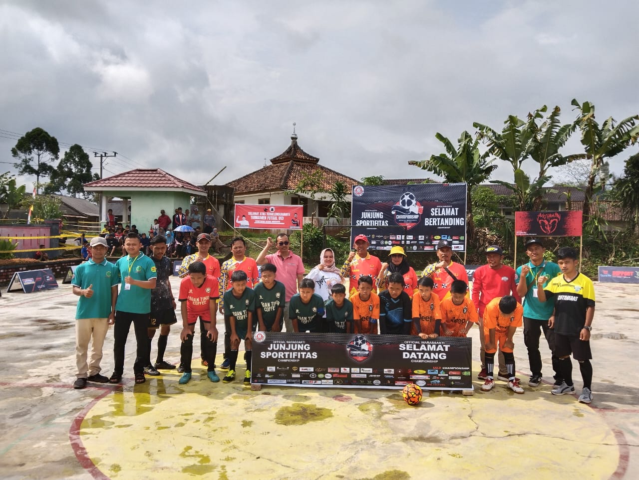 32 Klub Mulai Berlaga di Futsal Championship Official Warassakti, Pekon Ciptawaras 