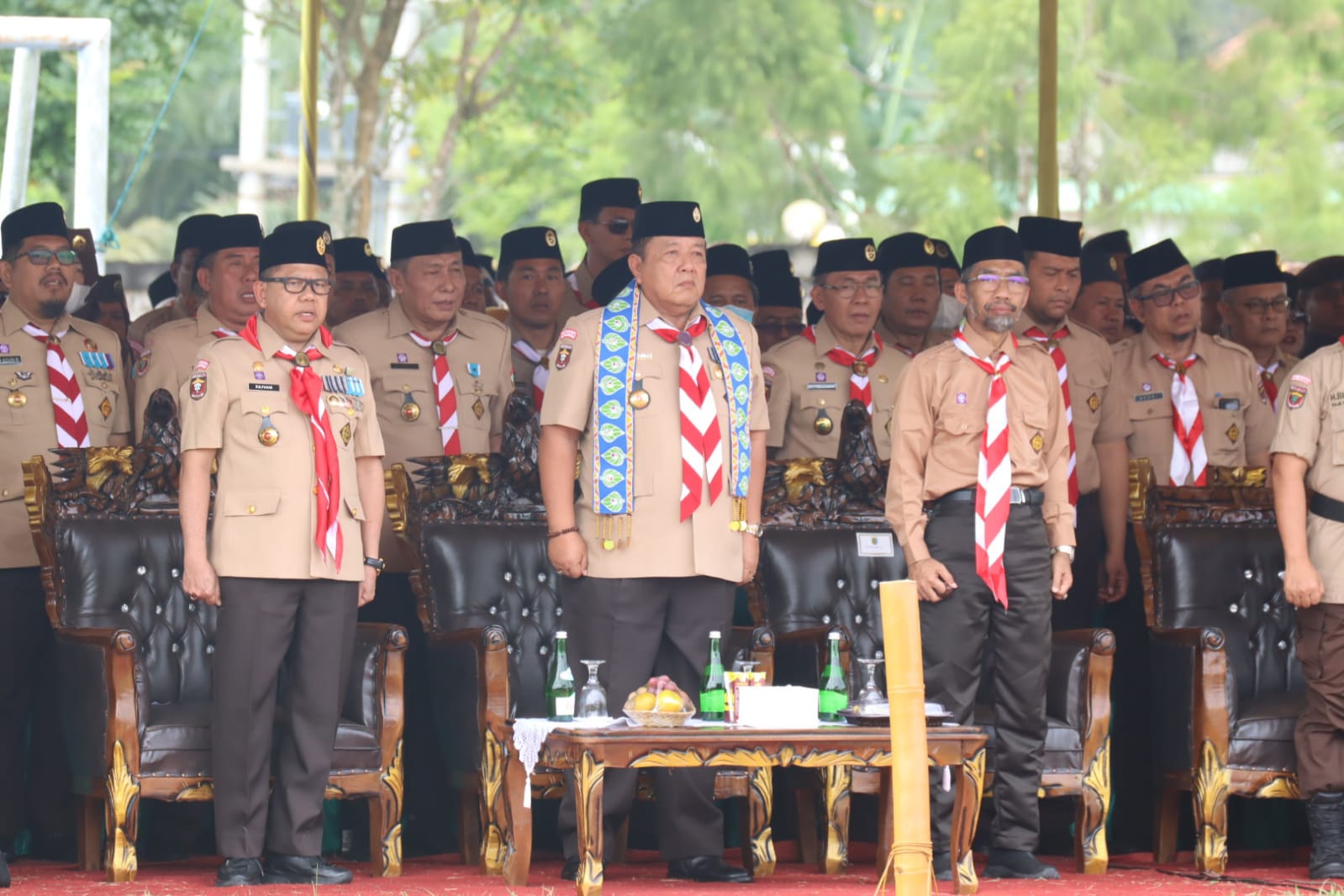 Jadi Pembina Upacara Hari Pramuka Ke-61 di Mesuji, Arinal Ajak Kader Pramuka Mengabdi Tanpa Batas