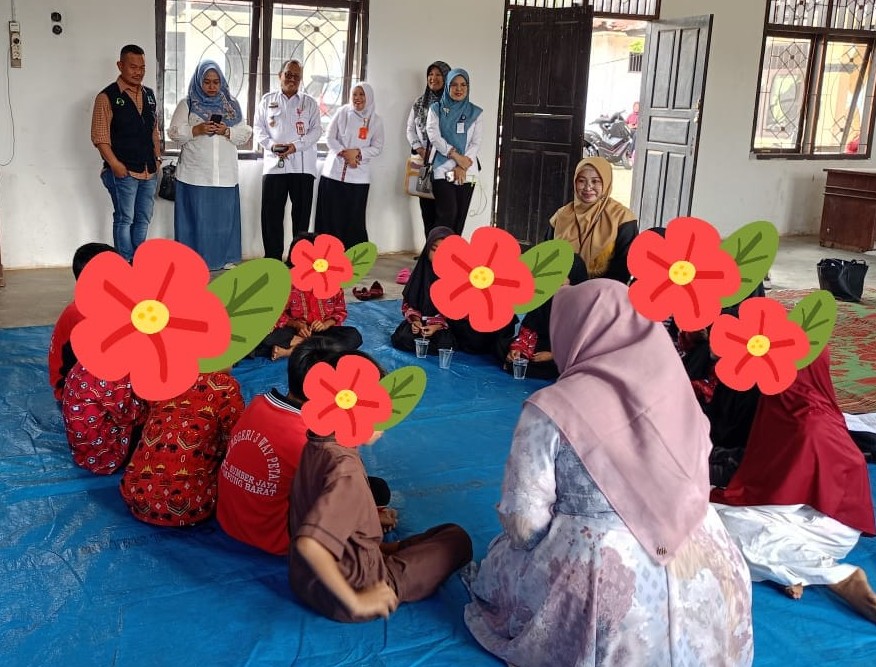 UPTD PPA Provinsi Lampung Melakukan Penguatan Psikologis kepada Puluhan Anak Korban Pencabulan