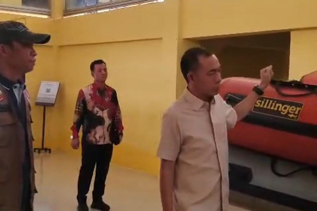 Wabup Lampung Utara Sidak BPBD, Tekankan Kesiapsiagaan Hadapi Cuaca Ekstrem