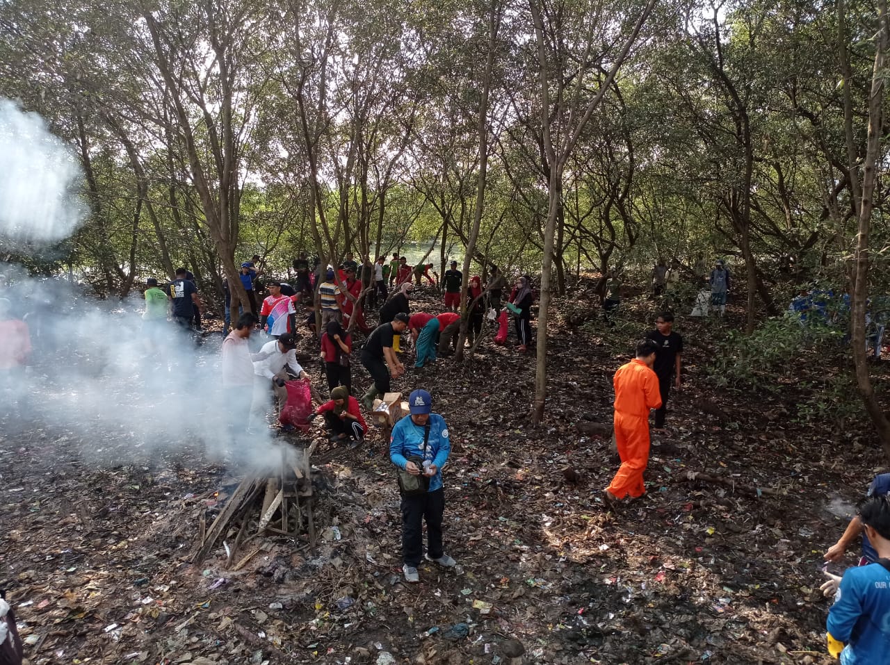 Sampah di Pulau Pasaran Dibakar, Ini Kata Kepala DLH Bandar Lampung