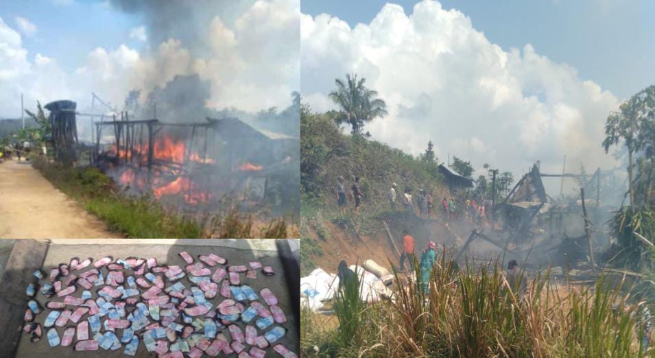 Satu Rumah di Pekon Sumberejo Terbakar, Surat Berharga Hingga Uang Tunai Rp30 Juta Lebih Ludes
